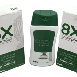 8X SHAMPOO 120ML